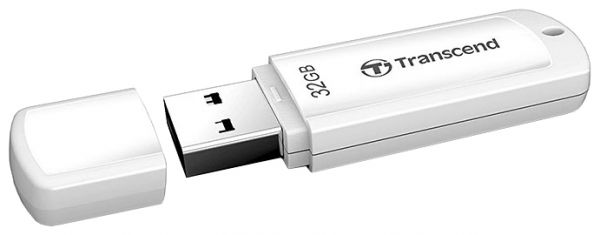 Флешка Transcend JetFlash 370 8Гб белый